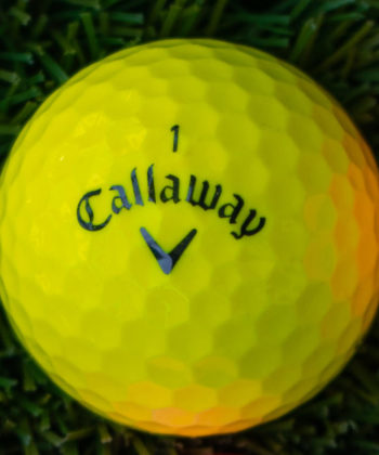 Yellow Callaway Supersoft Used Golf Balls On Par Golf