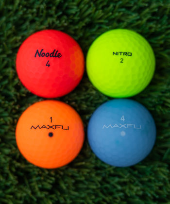 Colored Matte Finish Value Mix Noodle Nitro Maxfli onpargolfballs.com