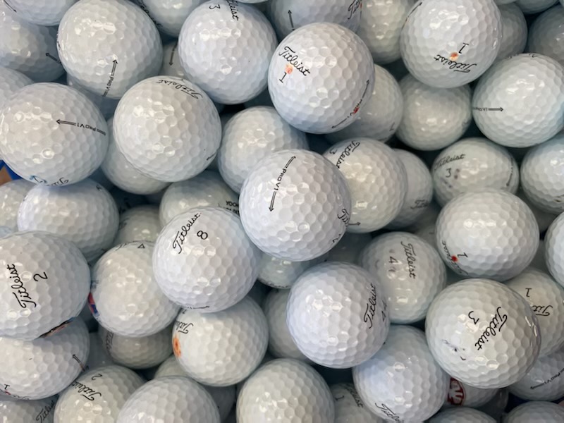 2022 Titleist Pro V1 Used Golf Balls On Par Golf